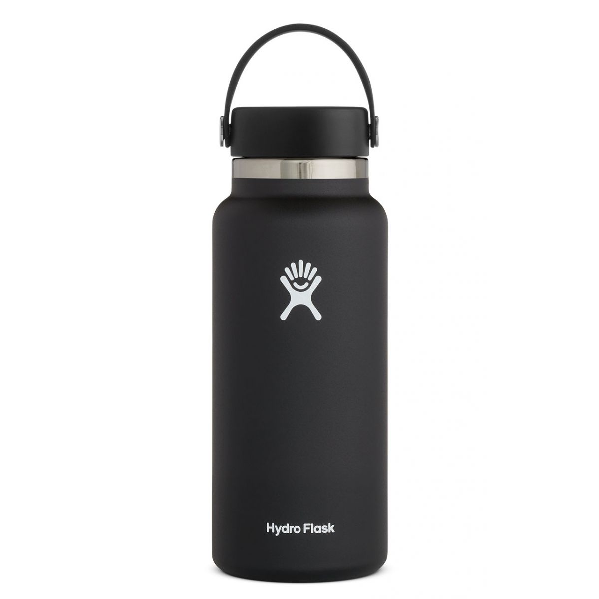 Hydro Flask 32oz Wide Mouth 2.0 with Flex Cap Accessories Hydro Flask Black