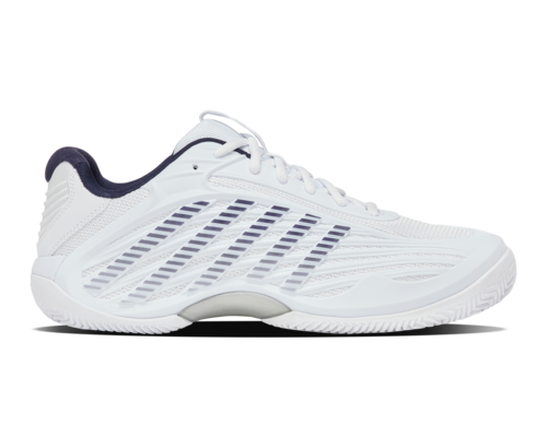 K-Swiss Men's Hypercourt Express 3 Clay Footwear K-Swiss White/Peacoat/Silver-161 7.5 Medium