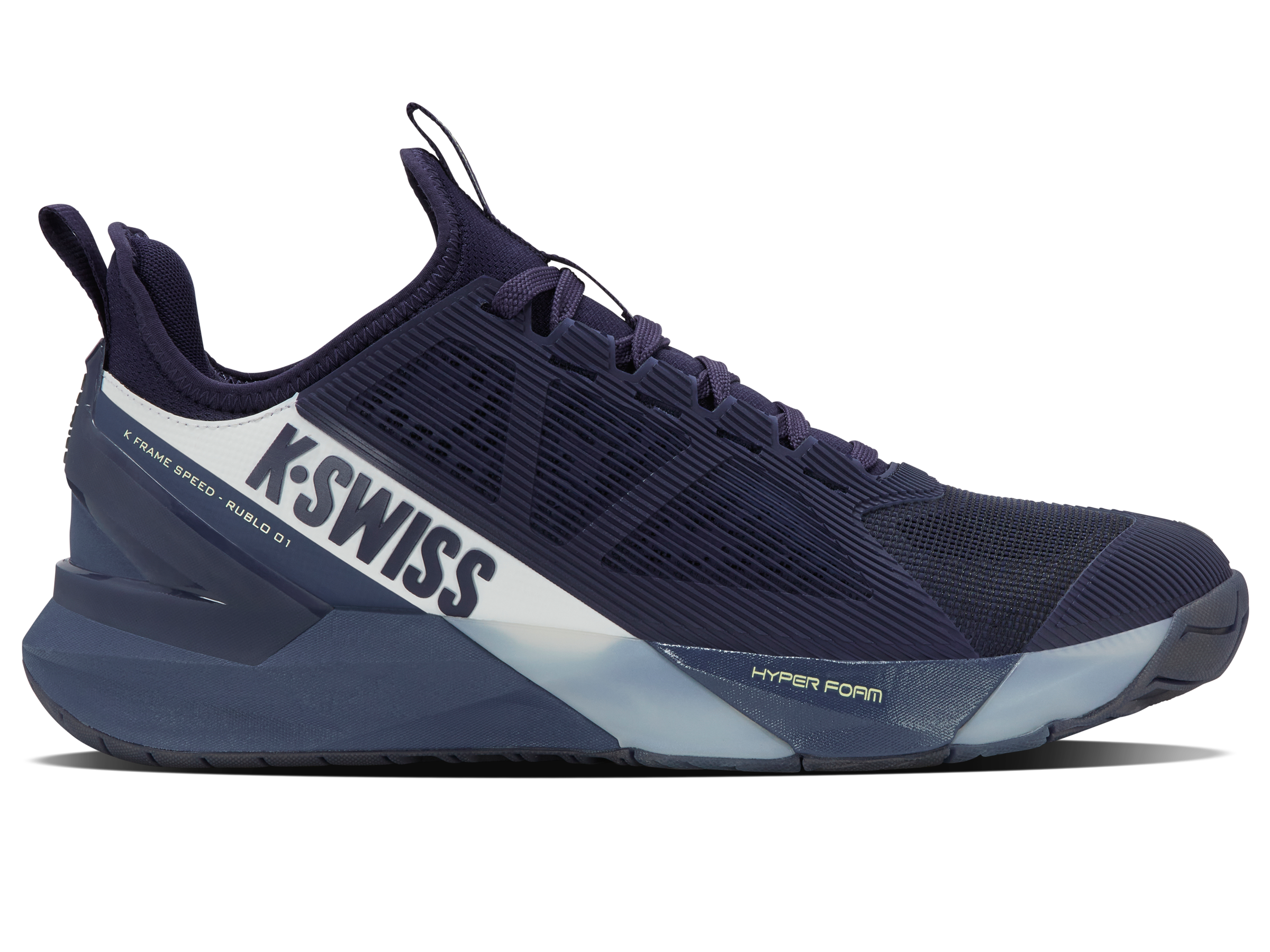 K-Swiss Men's K-Frame Speed Rublo Footwear K-Swiss Navy/Academy Indigo 7.5
