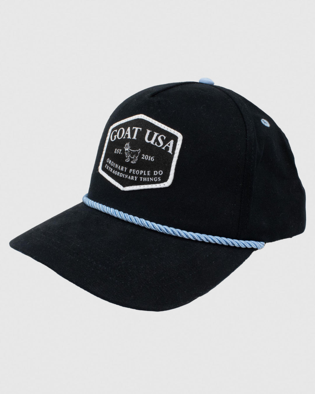 Goat USA Coastline A-Frame Hat Apparel Goat USA Black