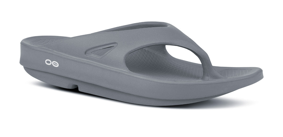 Oofos Ooriginal Thong Footwear OOFOS Slate M12/W14