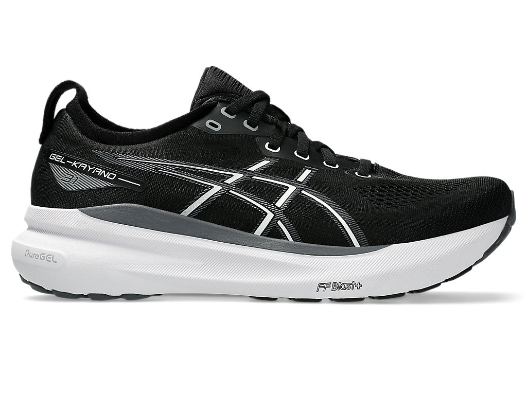 Asics Men's Gel-Kayano 31 Footwear ASICS Black/White-002 8 Medium-D