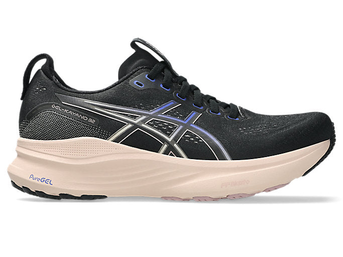 ASICS Women's Gel-Kayano 32 Footwear ASICS Black/Pearl Pink-004 9.5 Medium-B