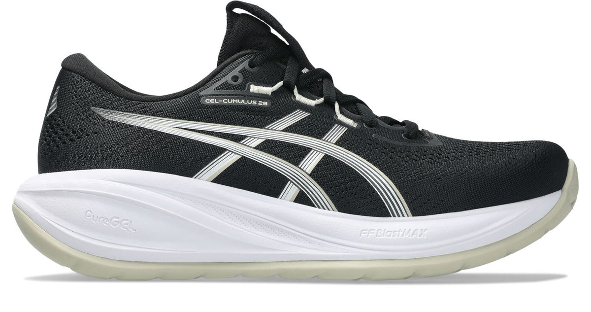 ASICS Women's Gel-Cumulus 28 Footwear ASICS Black/White-002 6