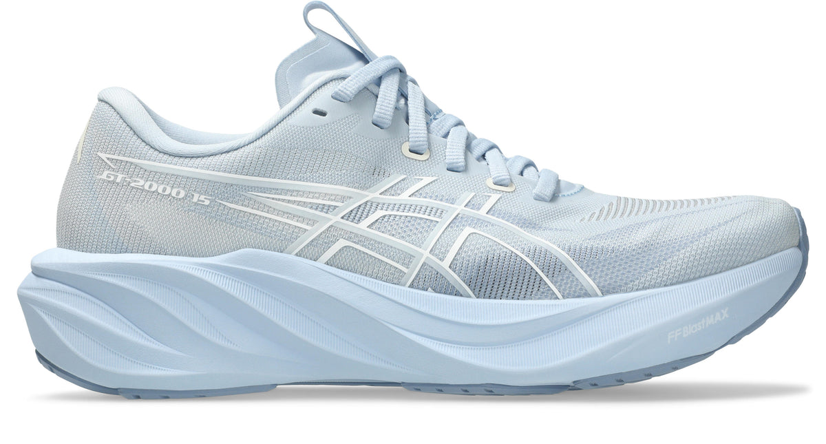 ASICS Women's GT-2000 v15 Footwear ASICS Solid Air/Cream-401 6 Medium-B