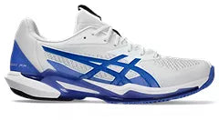 ASICS Men's Solution Speed FF 3 Footwear ASICS White/Tuna Blue-100 8 