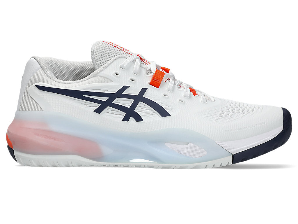 Asics Men's Gel-Resolution X Tennis Shoes, White/Indigo Fog / 11.5 Asics Men's Gel-Resolution X Tennis Shoes, White/Indigo Fog / 11.5