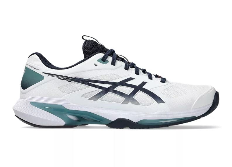 ASICS Men's Solution Speed FF 4 Footwear ASICS White/Midnight-102 7.5