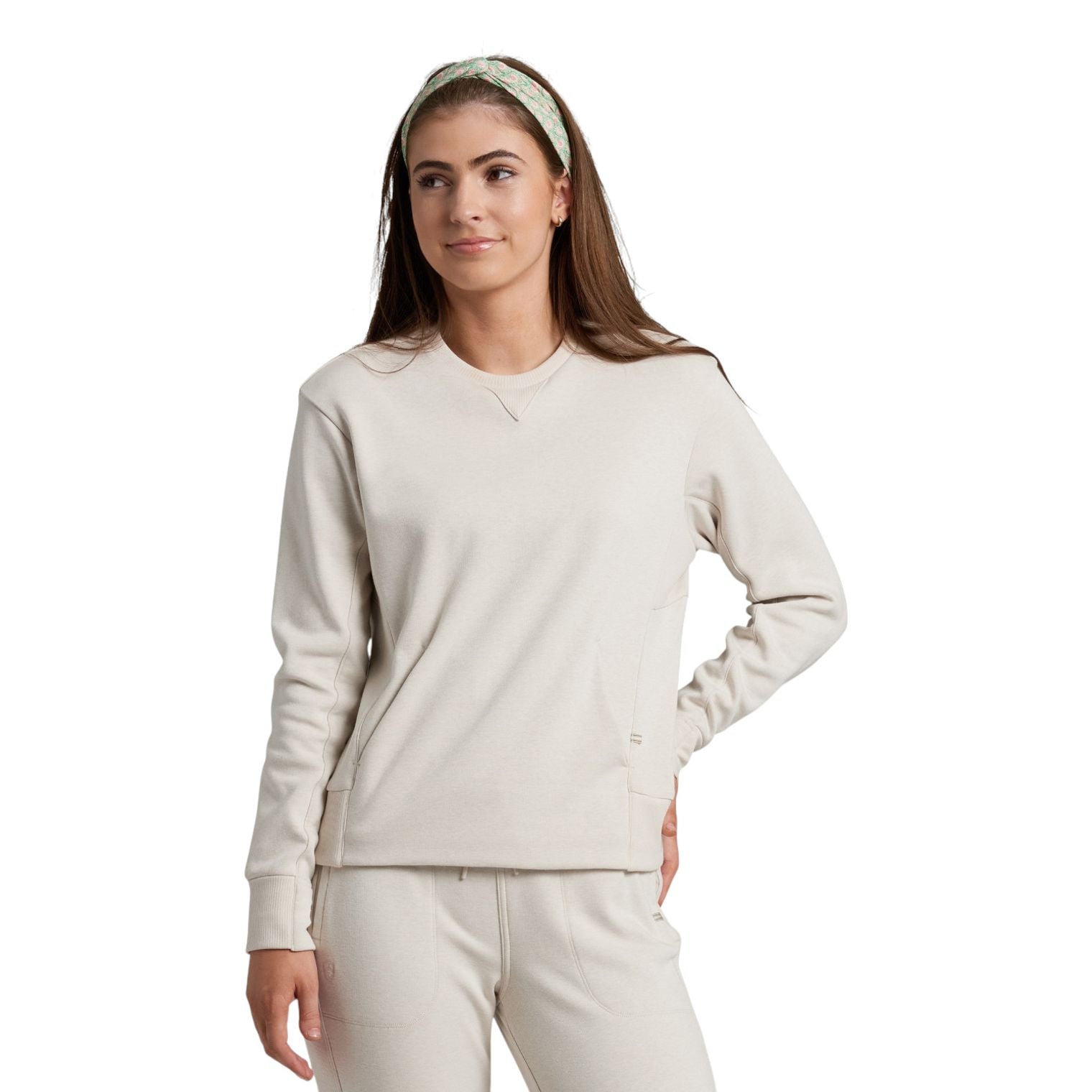 Kuhl Women's Kozy Crew Sweatshirt Apparel Kuhl Natural-NA XSmall
