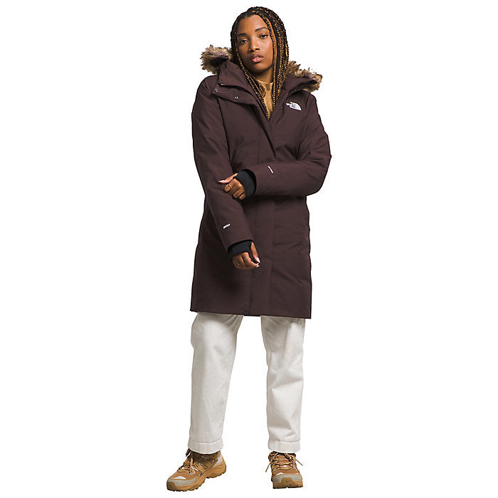 The North Face Women's Arctic Parka Apparel North Face Coal Brown-I0I XSmall 