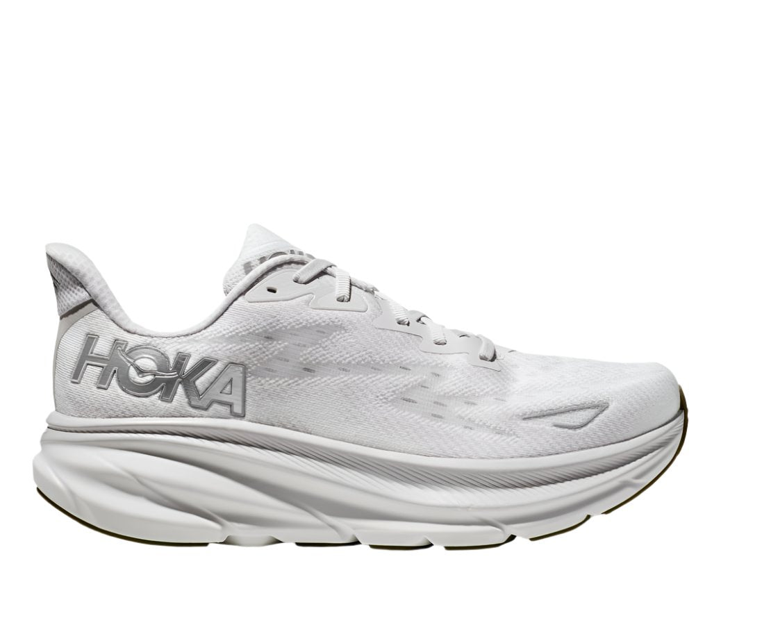 Hoka Men's Clifton 9 Footwear Hoka One One Nimbus Cloud/White-NCWT 8 Medium-D