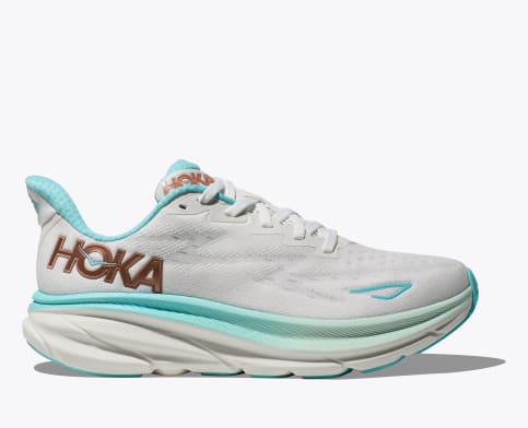 Hoka Women's Clifton 9 Footwear Hoka One One Frost/Rose Gold-FTRS 6 Medium