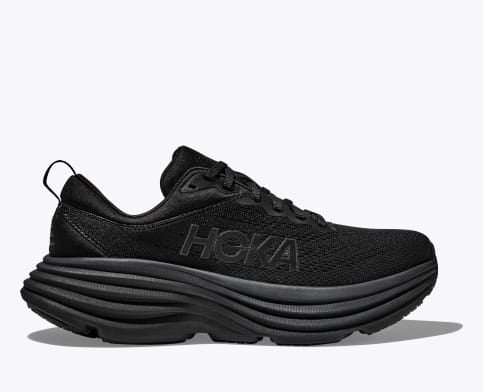 Hoka Women's Bondi 8 Footwear Hoka One One Black/Black-BBLC 6 Medium