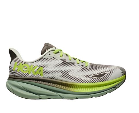 Hoka Men's Clifton 9 GTX Footwear Hoka One One Slate/Aloe Vera 13