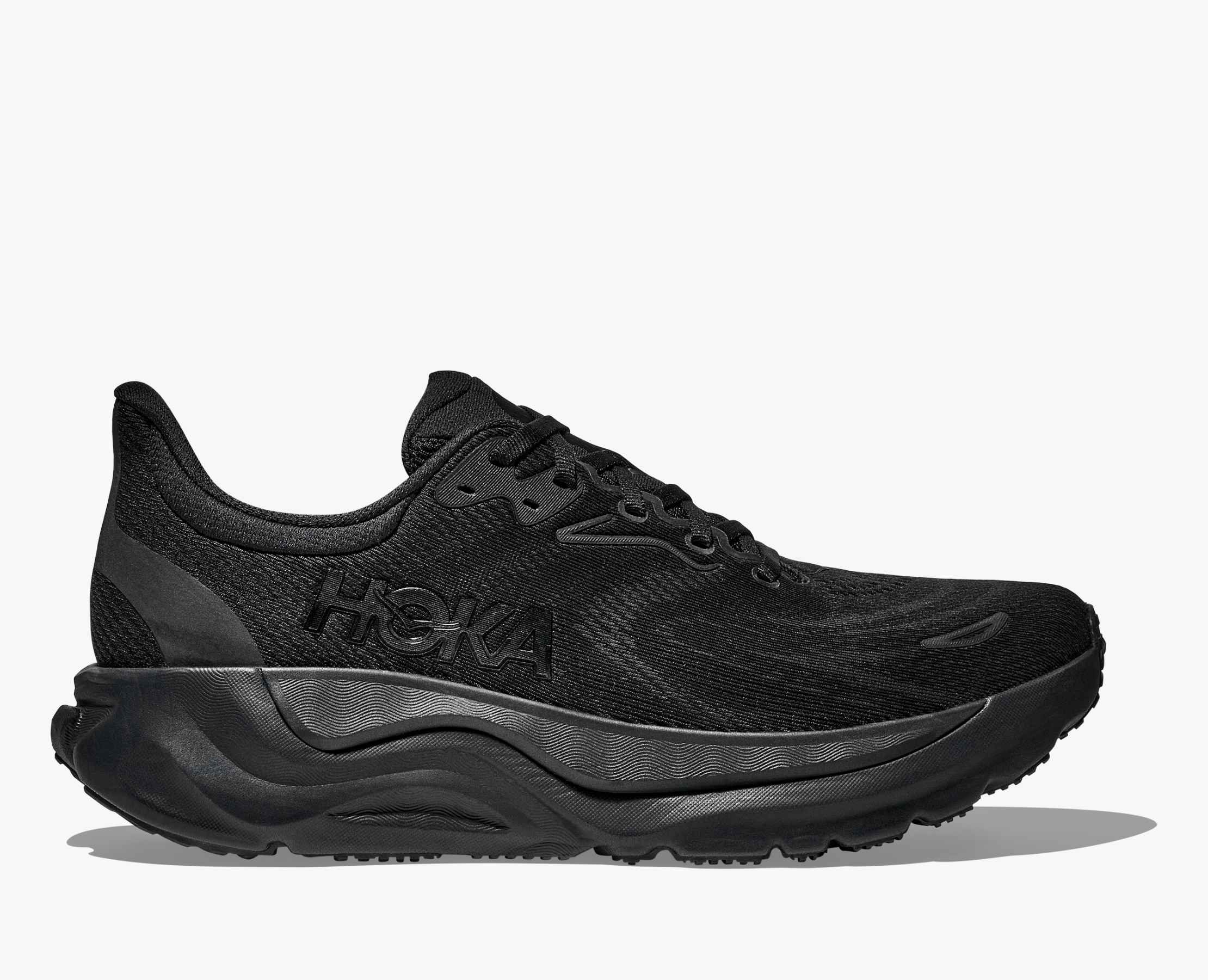 Hoka Women's Arahi 8 Footwear Hoka One One Black/Black-BBLC 8 Wide-D