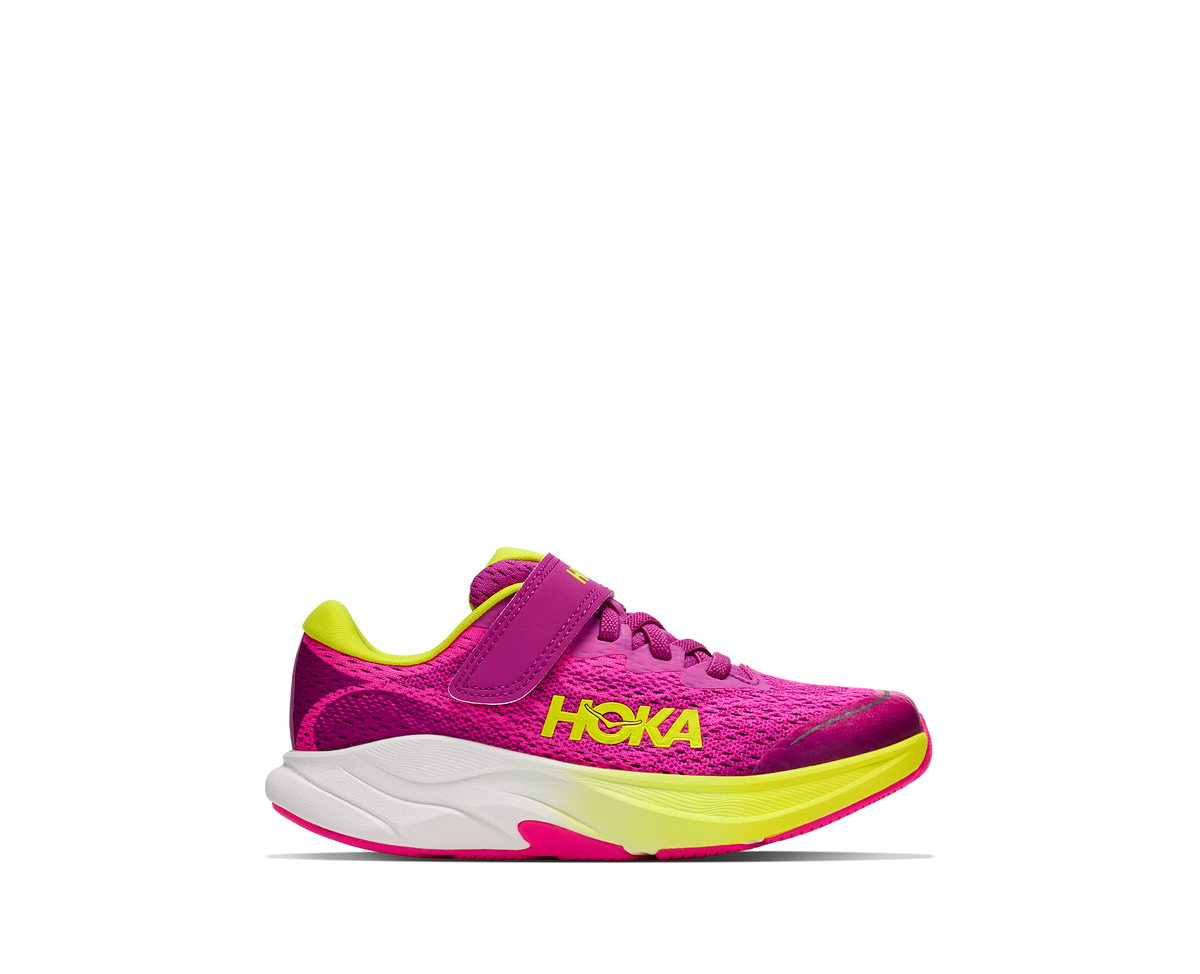 Hoka Kids' Rincon 4 (PS) Footwear Hoka One One Fuchsia/Fuchsia-FSF 10.5