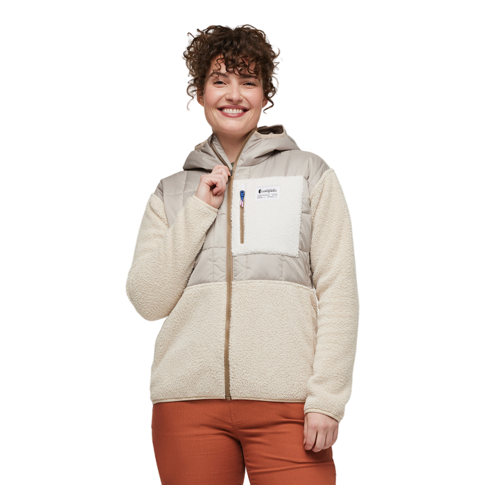 Cotopaxi Women's Tricot Hybrid Jacket Apparel Cotopaxi Oatmeal/Cream XSmall