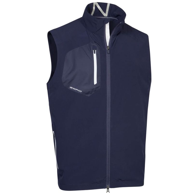 Zero Restriction Men's Z700 Vest Apparel Summit Golf Brands Small Navy 