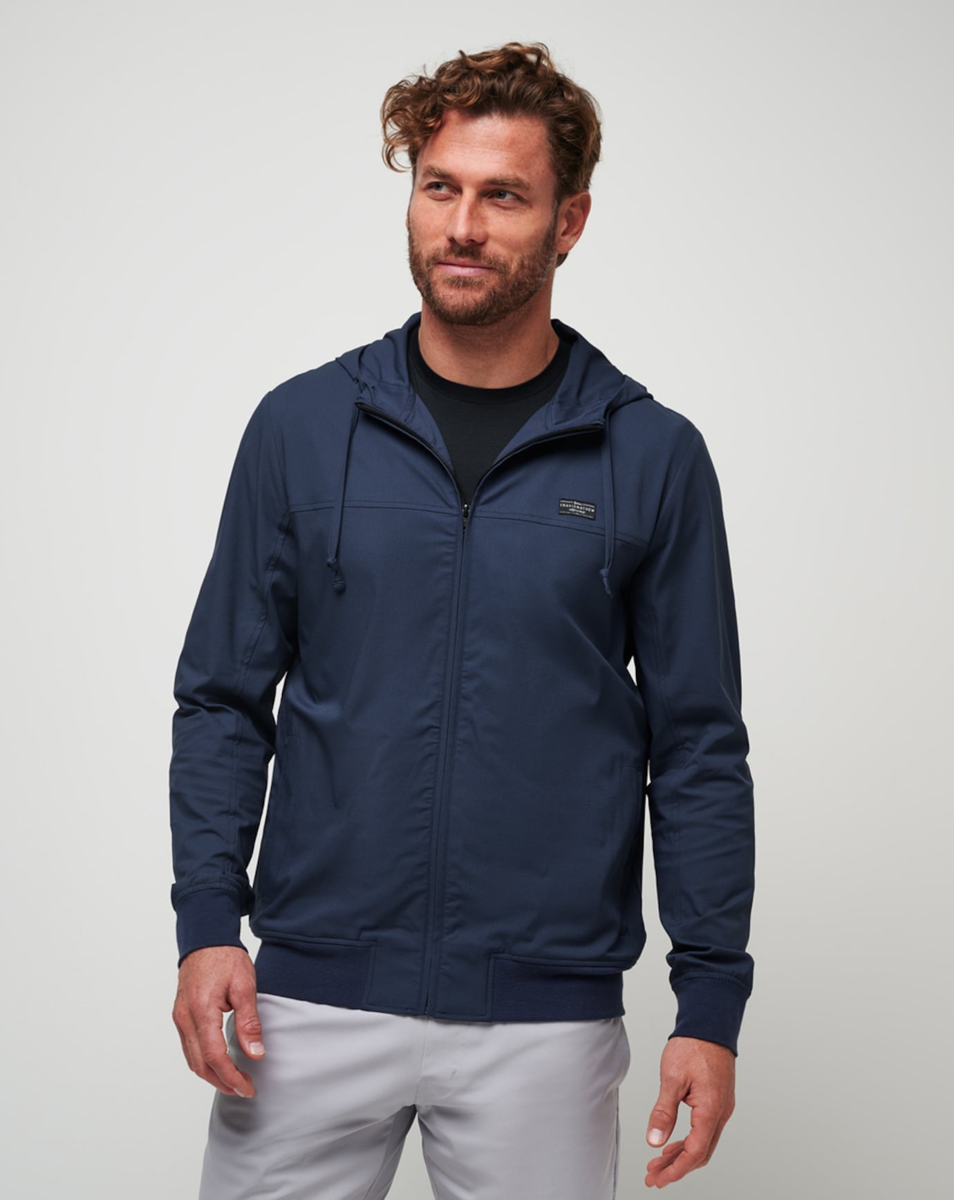 TravisMathew Men's Wanderlust Hoodie Apparel TravisMathew Mood Indigo Small