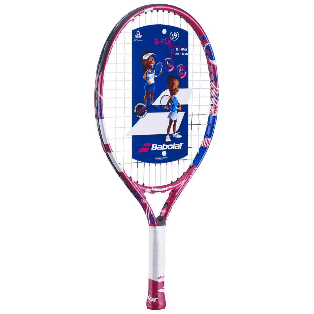 Babolat B Fly 19 Tennis Racquet Equipment Babolat Blue/Pink  