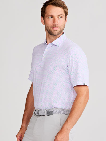 Tasc Men's Cloud Polo - Palmetto Apparel Tasc Lavender Palmetto Small