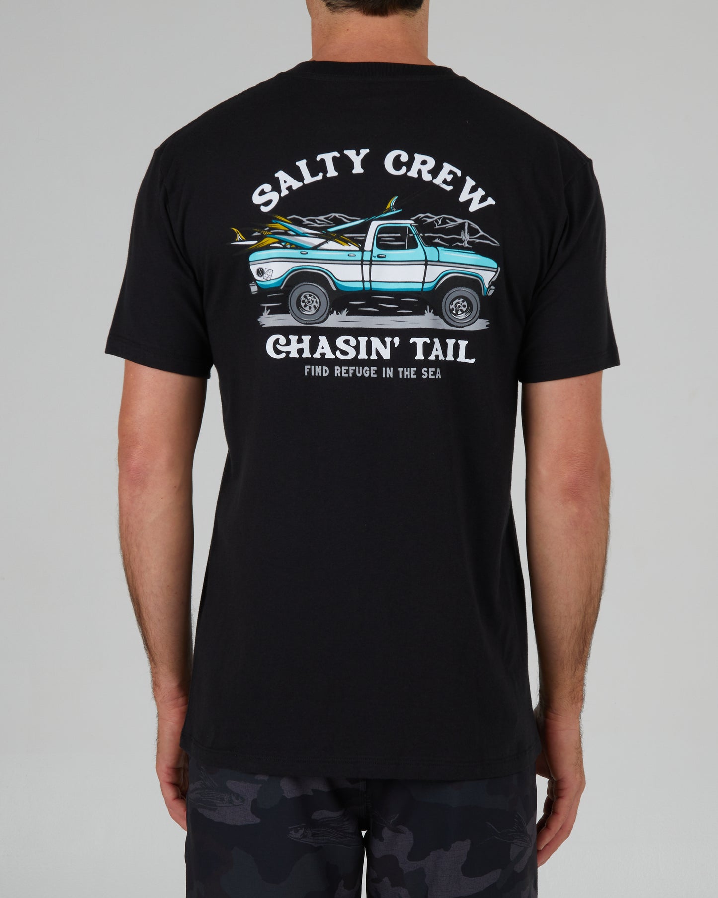 Salty Crew Mens Off Road Premium S S Tee Apparel Salty Crew   