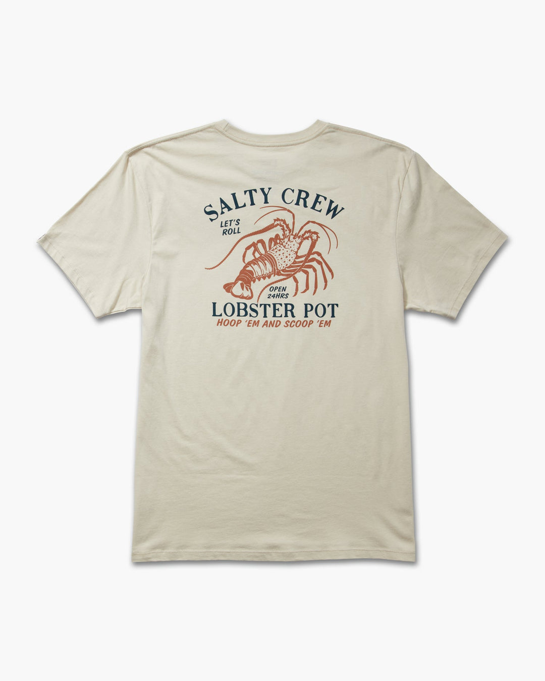 Salty Crew Men's Lobster Pot Short Sleeve Tee Apparel Salty Crew Bone Small 