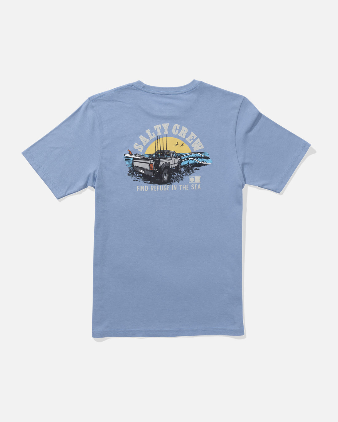 Salty Crew Boys' Lifted SS Tee Apparel Salty Crew Marine Blue Small