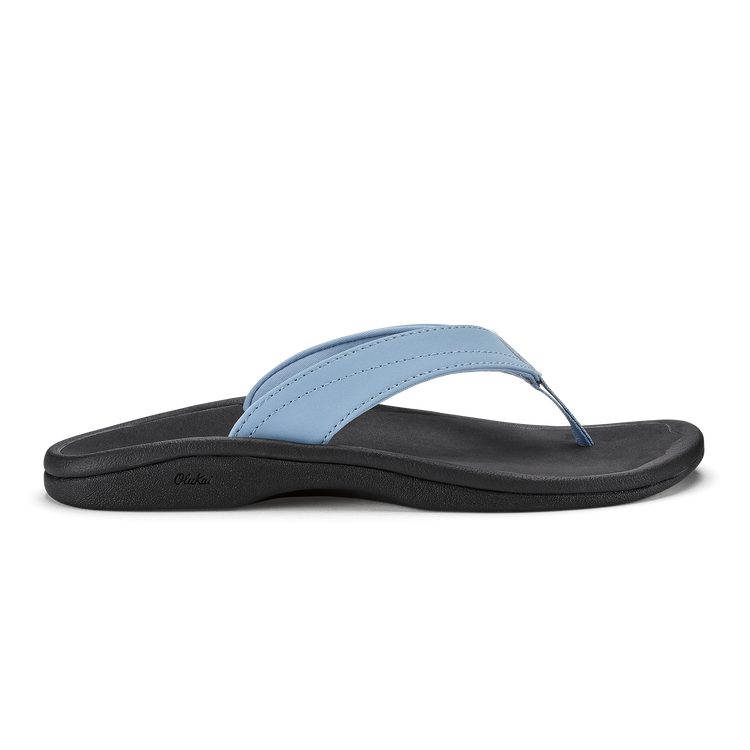Olukai Women's Ohana Sandal Footwear Olukai Ocean Fog/Black 6