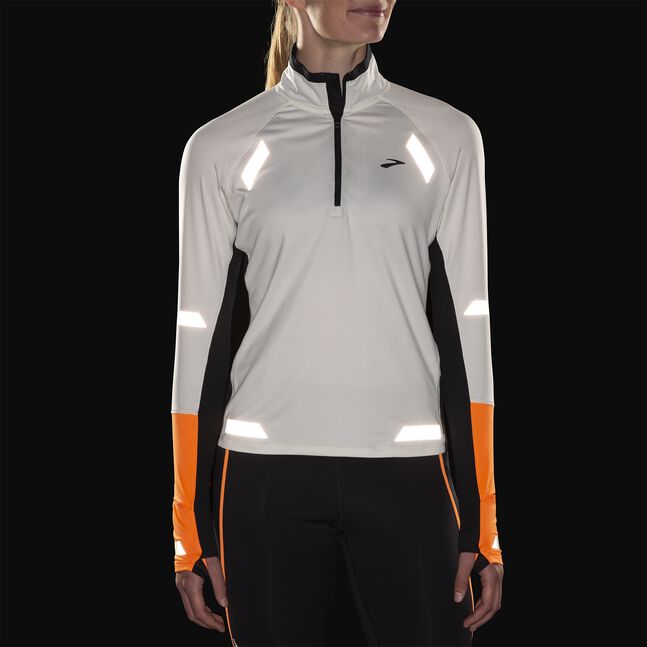 Brooks Women's Run Visible 1/2 Zip 2.0 Apparel Brooks   