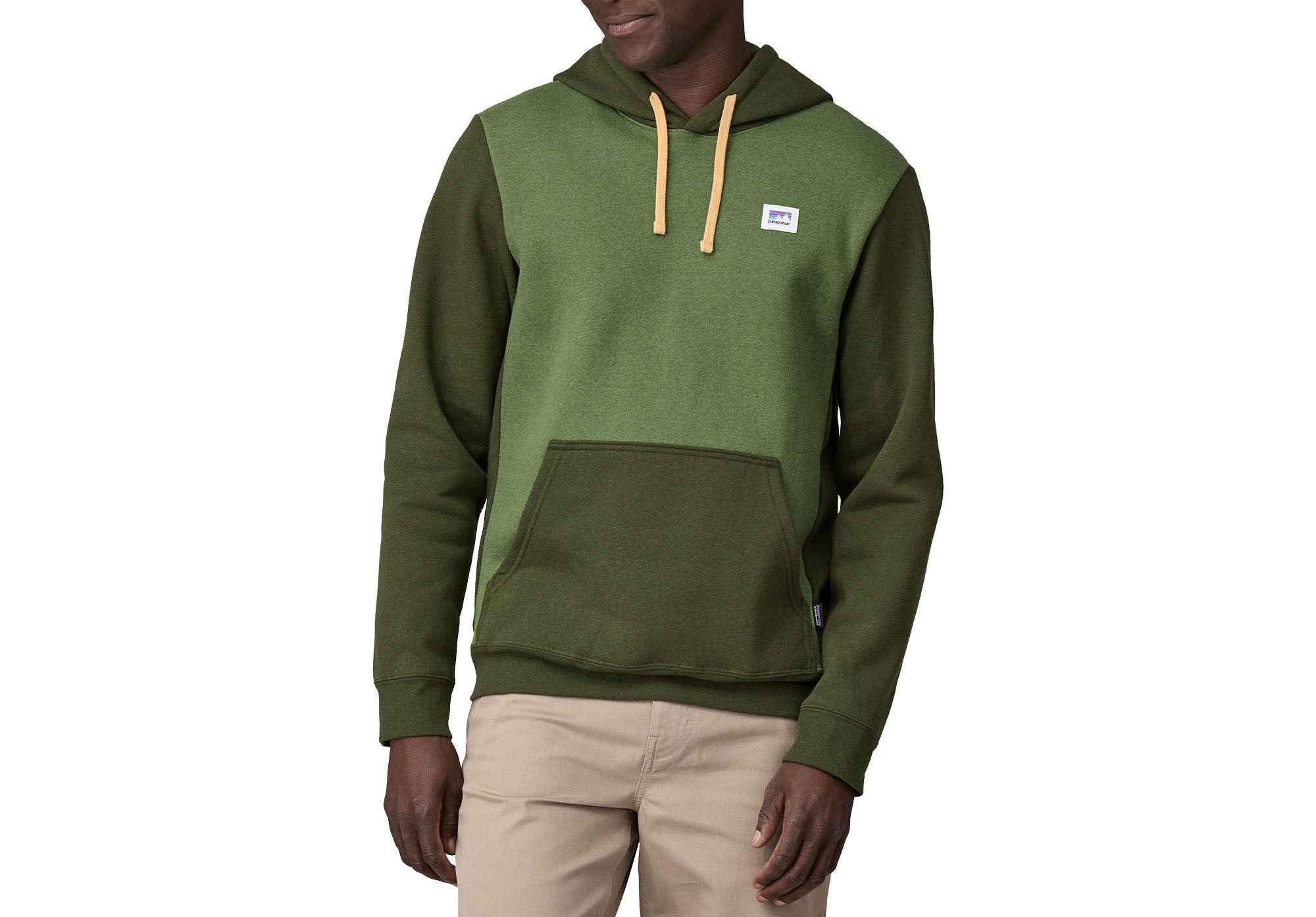 Patagonia Mens Shop Sticker Uprisal Hoody Apparel Patagonia Terrian Green-TNGR Small