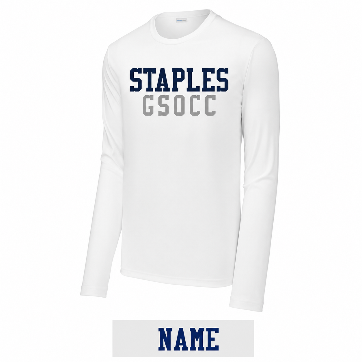 Staples Girls Soccer Team Performance Long Sleeve Logowear Staples Girls Soccer Adult XS