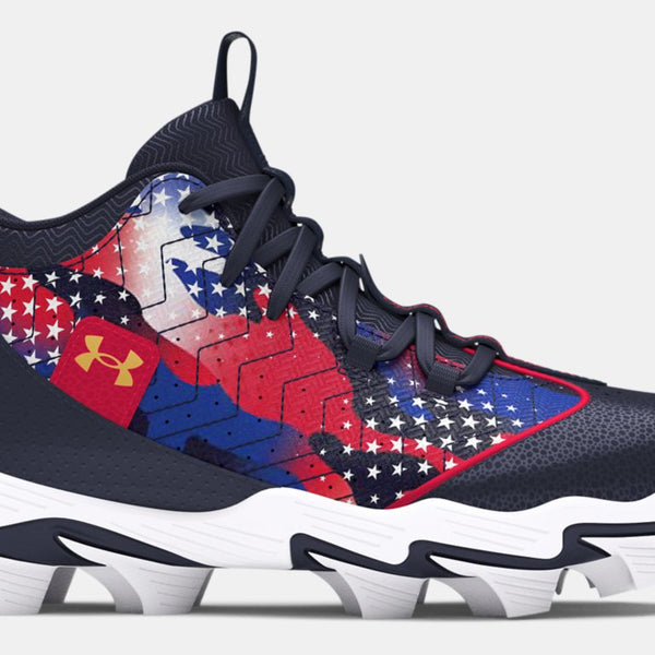Under Armour Boys' Harper 9 RM Jr USA Baseball Cleats