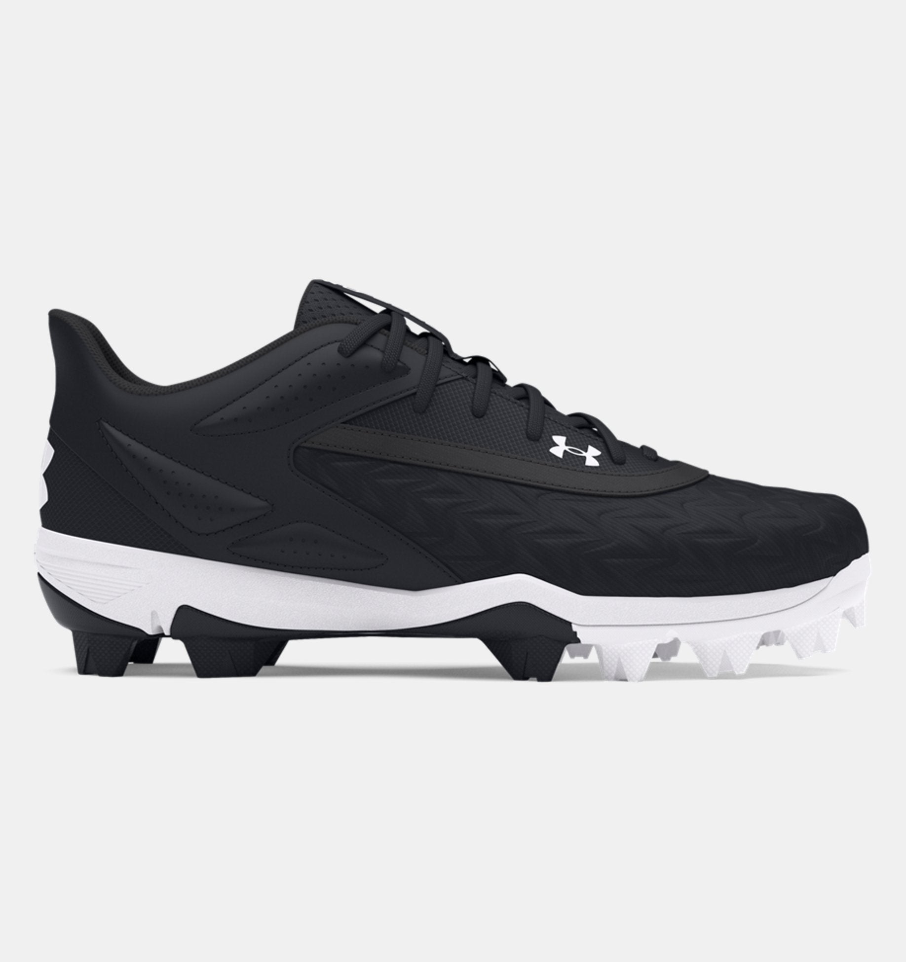 Under Armour Boys' Leadoff Low RM 3.0 Jr Baseball Cleats Footwear Under Armour Black/White-001 11