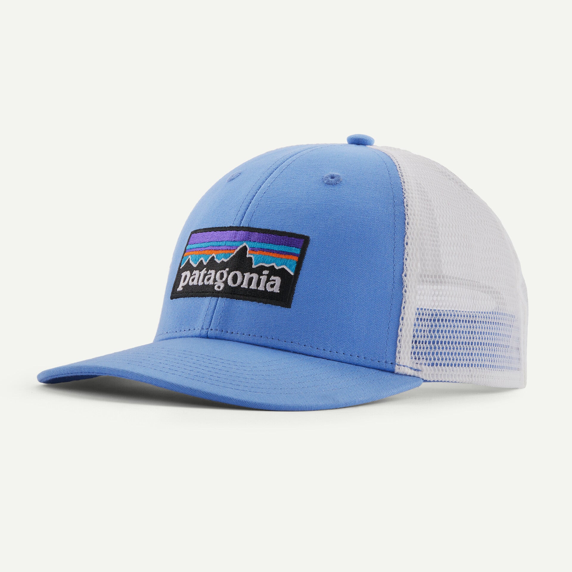 Patagonia P-6 Logo LoPro Trucker Hat Accessories Patagonia Abundant Blue-ABNB