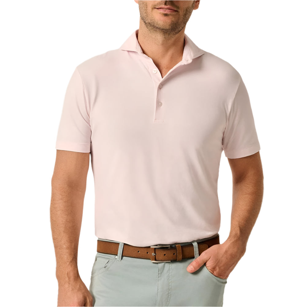 Johnnie-O Men's Top Shelf Idris Polo Apparel Johnnie-O Rose Small