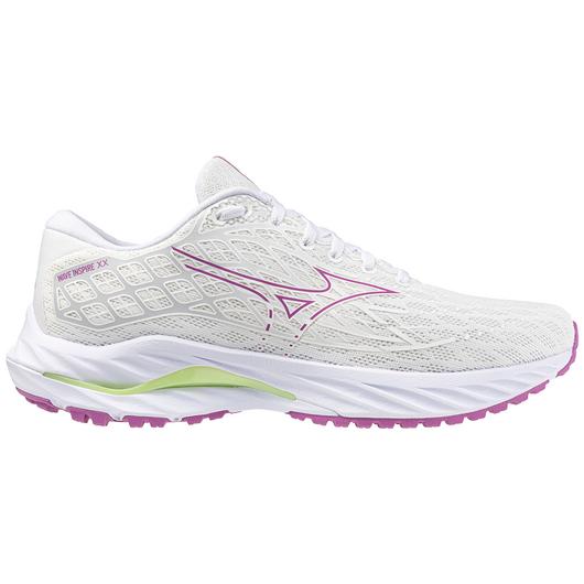 Mizuno Women's Inspire 20 Footwear Mizuno White/Rosebud-001P 11 