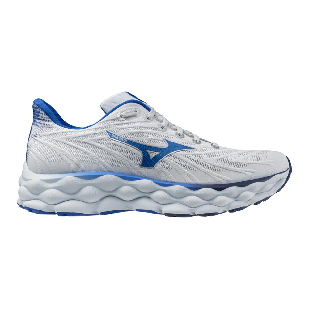 Mizuno Men's Wave Sky 8 Footwear Mizuno Plein Air/Laser Blue-5WLB 8 