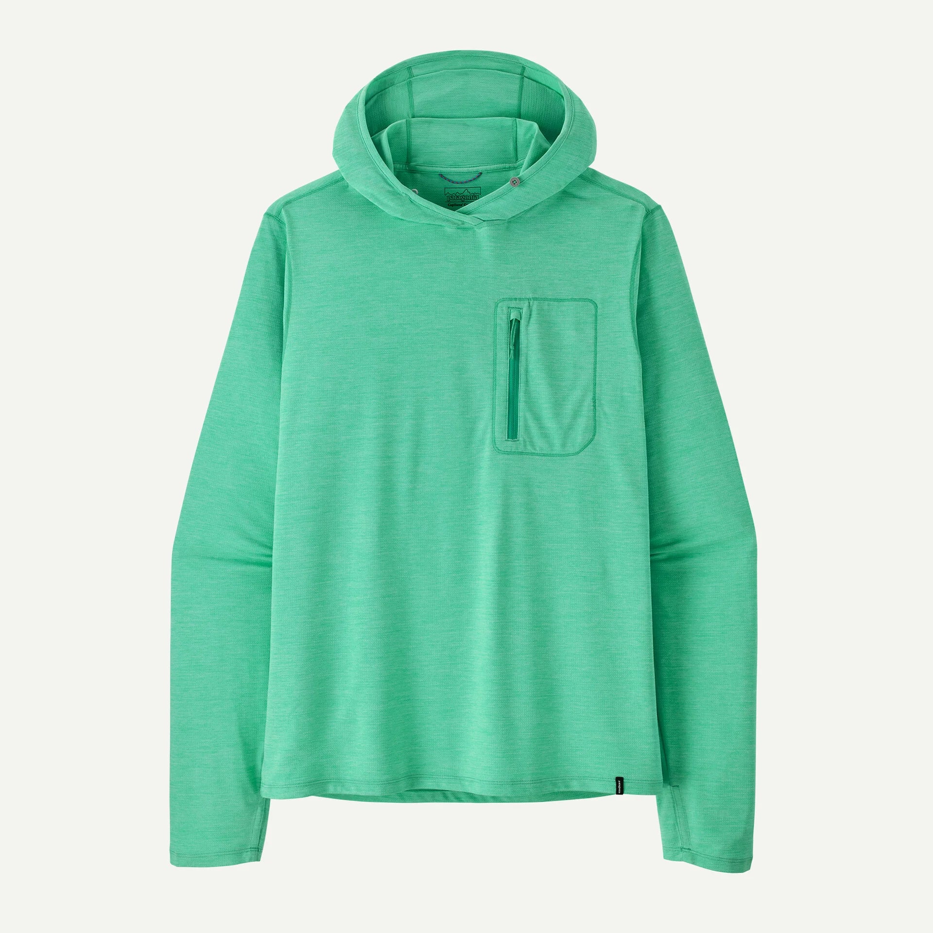 Patagonia Men's Capilene Cool Sun Hoody Apparel Patagonia Aqua Stone/Early Teal X-Dye-AQTX Small