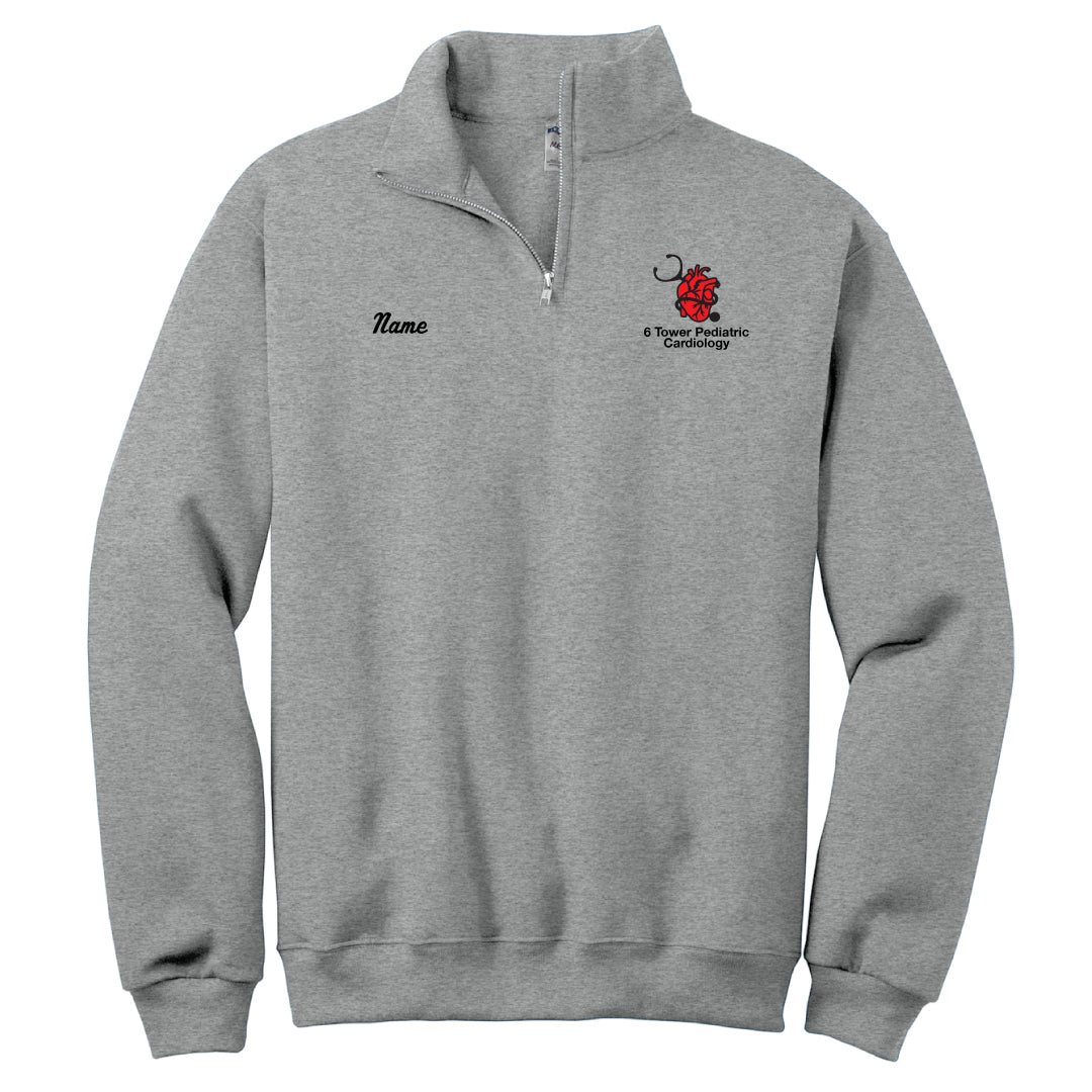 6 Tower 1/4 Zip Sweatshirt Logowear 6 Towers Oxford Adult S 