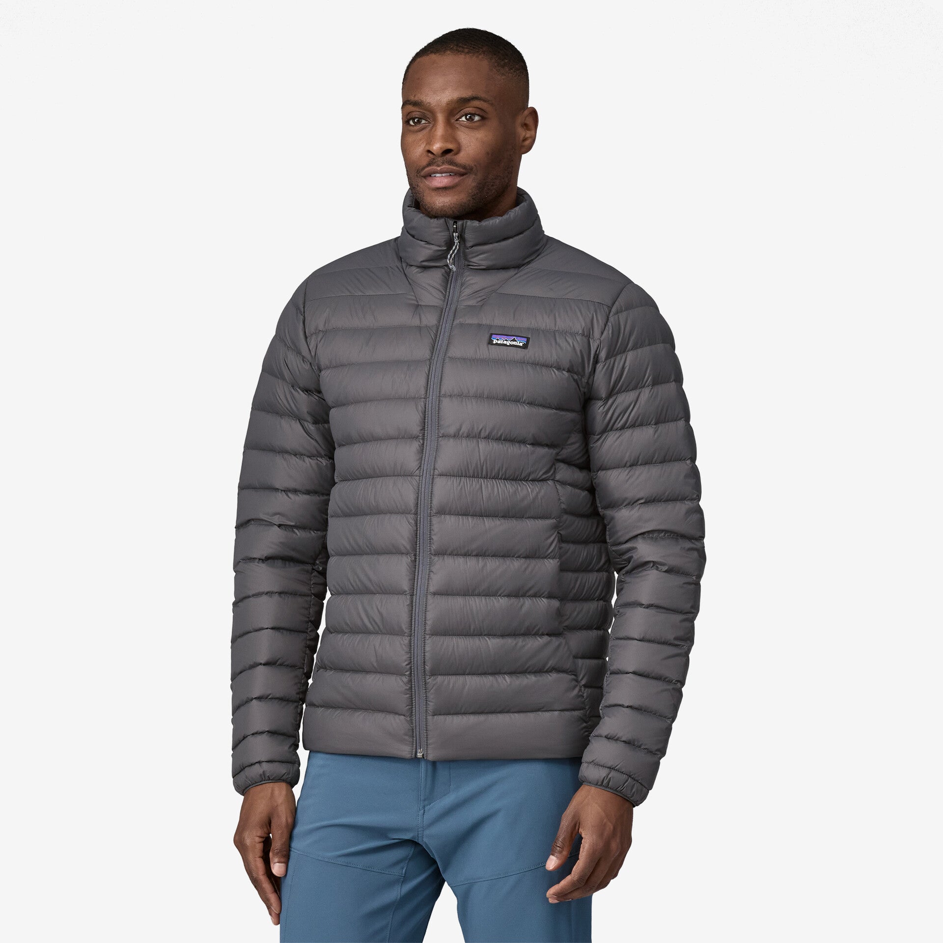 Patagonia men's down jacket black hotsell