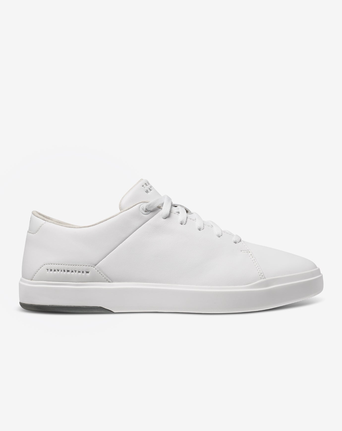 TravisMathew Men's The Modern Cup Footwear TravisMathew White 7.5