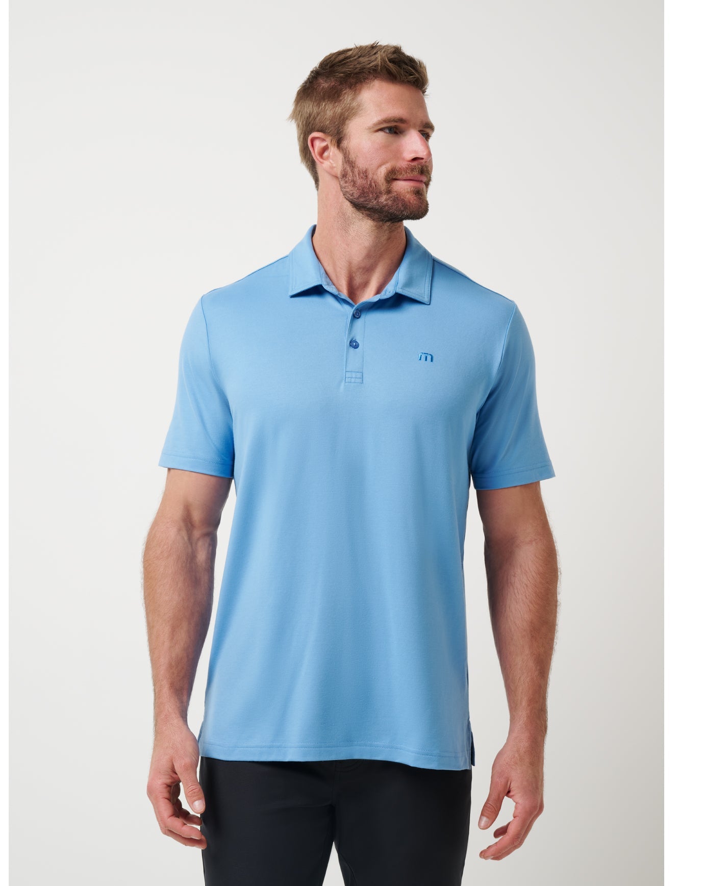TravisMathew Men's Featherweight Performance Polo Apparel TravisMathew Pacific Coast Small