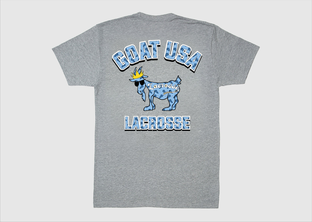 Goat USA Youth All Star Lacrosse T-Shirt Apparel Goat USA Gray Youth Small 