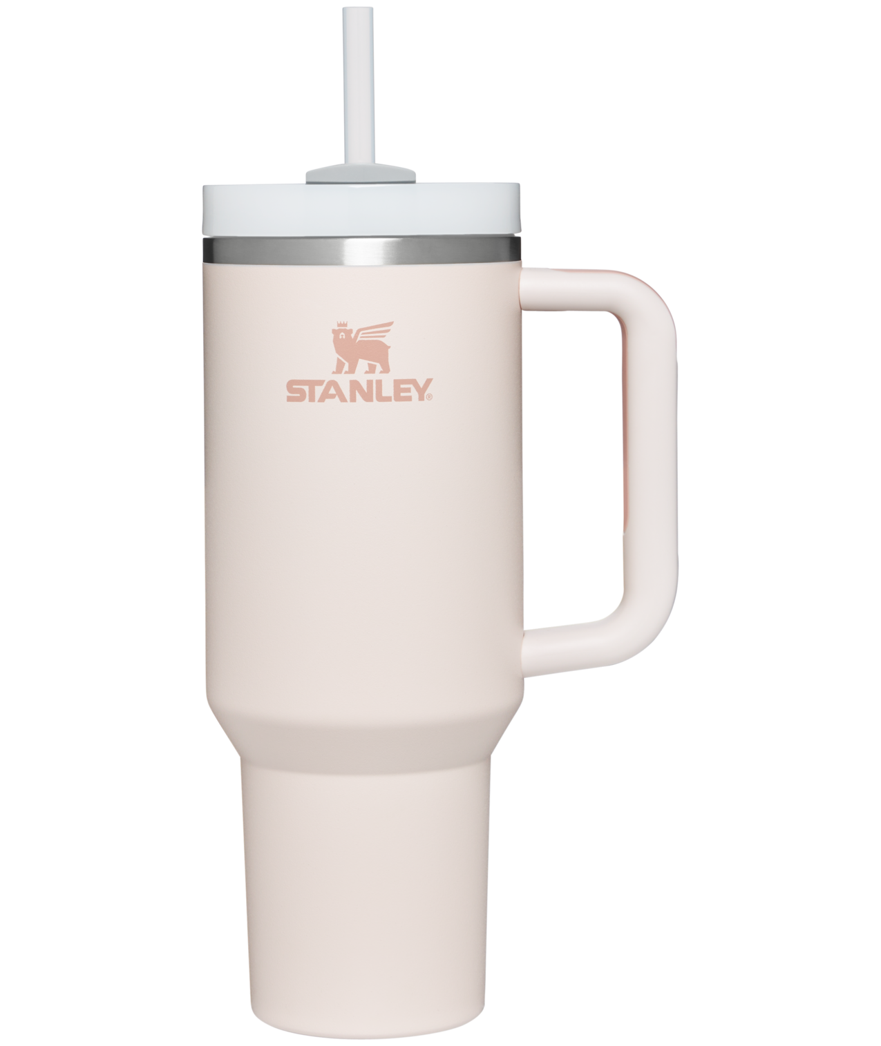 Stanley The Quencher H2.0 Flowstate Tumbler 40 oz Hydration Stanley Rose Quartz  