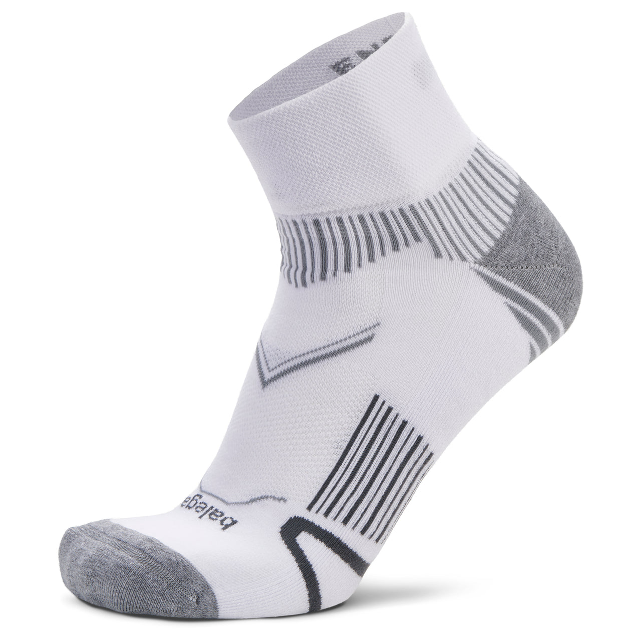 Balega Enduro V Tech Quarter Apparel Balega White/Grey Small
