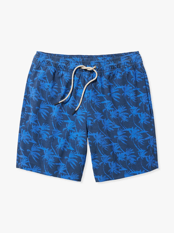 Fair Harbor Mens The Bayberry Trunk Apparel Fair Harbor Navy Windy Palms Small 