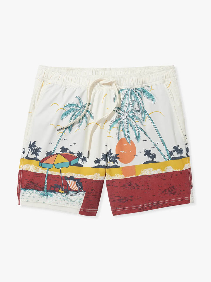 Fair Harbor Mens Bungalow Short Apparel Fair Harbor Beach Sunset Small 