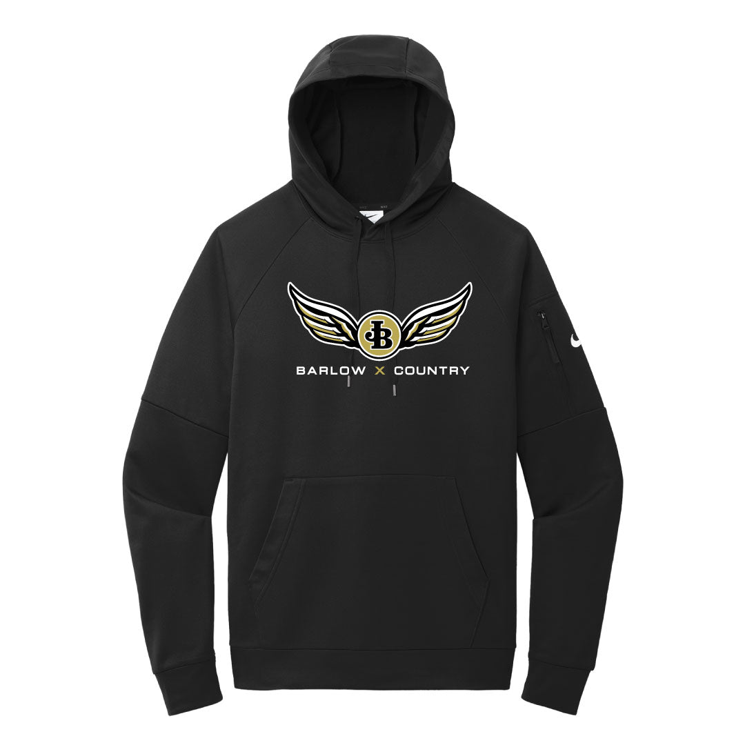 Barlow Boys Cross Country Nike Therma Fit Hoodie Logowear Barlow Boys Cross Country Adult XS