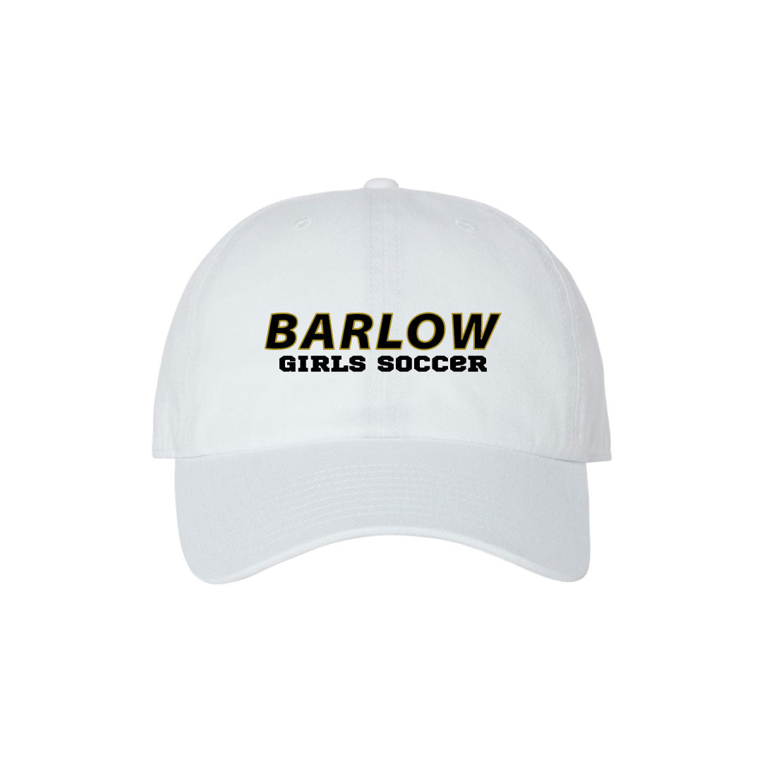 Barlow Girls Soccer Hats Logowear Barlow Girls Soccer White